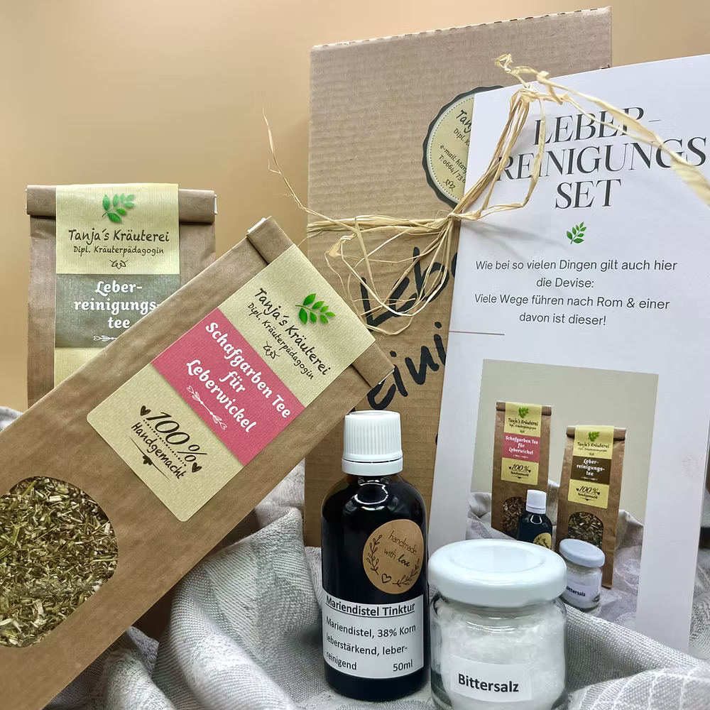 Leberreinigung Set ohne Alkohol