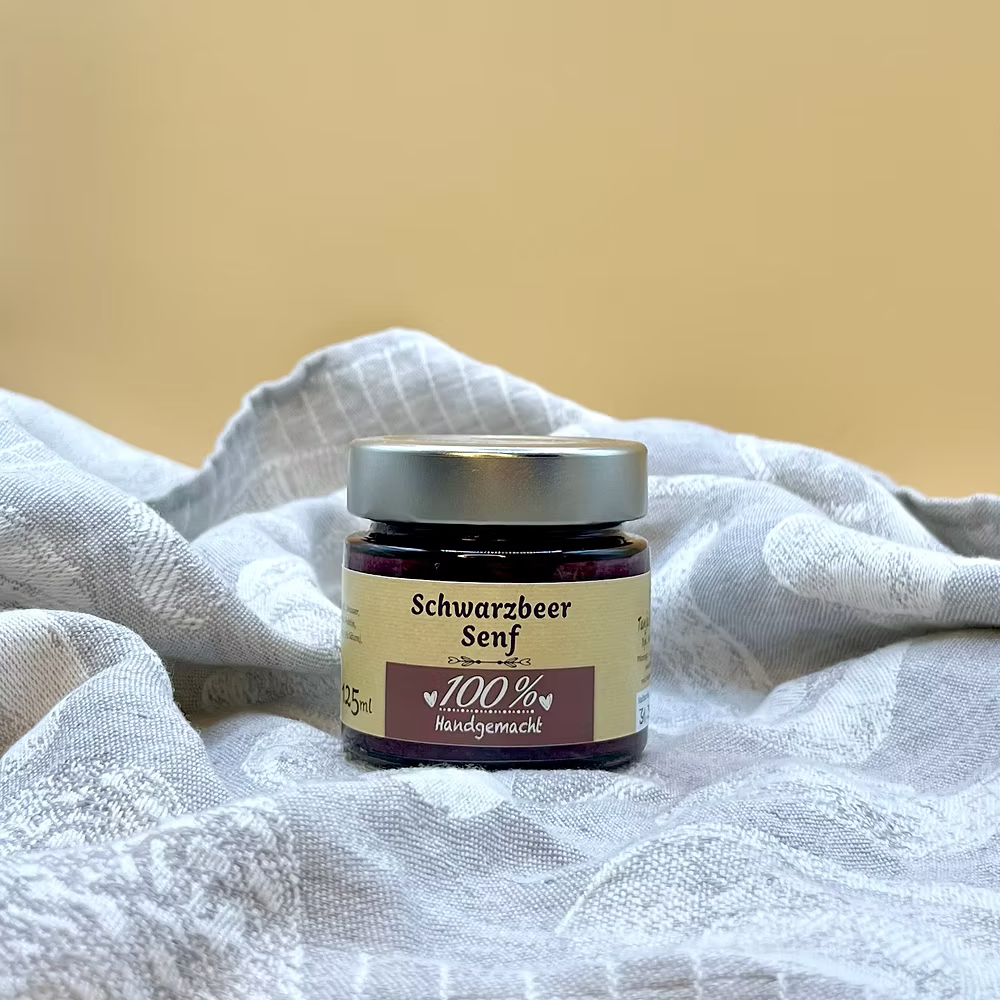 Schwarzbeer Senf